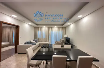 Living / Dining Room image for: Villa - 1 Bedroom - 1 Bathroom for sale in Al Erkyah City - Lusail, Image 1