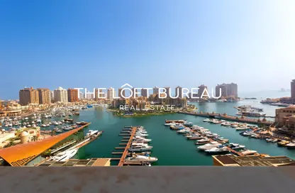 Apartment - 2 Bedrooms - 3 Bathrooms for rent in Marina Gate - Porto Arabia - The Pearl Island - Doha