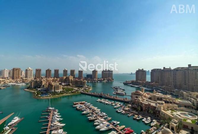 Apartment - 3 Bedrooms - 3 Bathrooms for sale in Porto Arabia - The Pearl Island - Doha