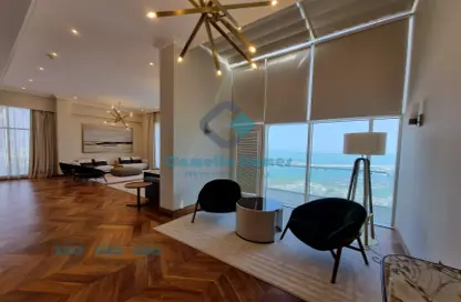 Apartment - 4 Bedrooms - 6 Bathrooms for rent in Lusail Residence - Marina District - Lusail