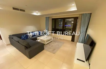 Apartment - 2 Bedrooms - 2 Bathrooms for rent in Tower 5 - Porto Arabia - The Pearl Island - Doha