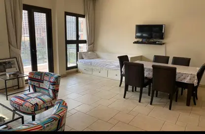 Apartment - 1 Bedroom - 2 Bathrooms for rent in Qanat Quartier - The Pearl Island - Doha