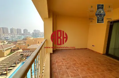 Apartment - 1 Bathroom for rent in Tower 5 - Porto Arabia - The Pearl Island - Doha