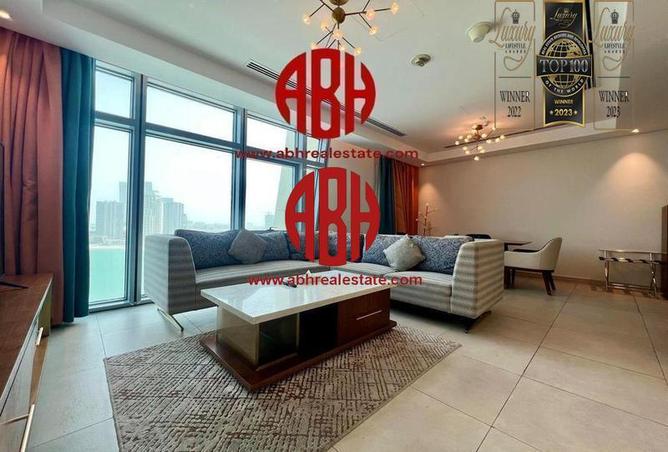 Apartment - 1 Bedroom - 2 Bathrooms for rent in Burj DAMAC Marina - Marina District - Lusail