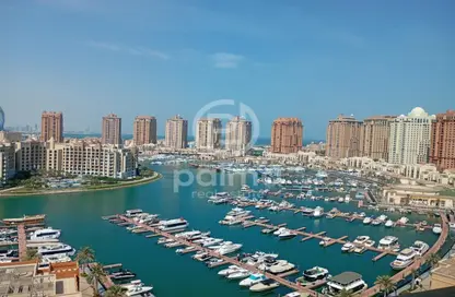 Apartment - 1 Bathroom for rent in West Porto Drive - Porto Arabia - The Pearl Island - Doha