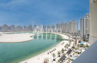 Apartment - 1 Bedroom - 2 Bathrooms for rent in Viva East - Viva Bahriyah - The Pearl Island - Doha