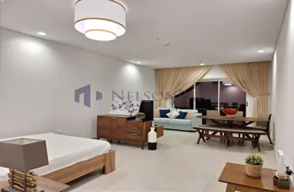 Apartment - 1 Bathroom for rent in Al Mutahidah Tower - Viva Bahriyah - The Pearl Island - Doha