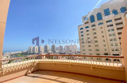 Apartment - 1 Bathroom for rent in Tower 19 - Porto Arabia - The Pearl Island - Doha