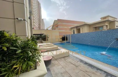 Apartment - Studio - 1 Bathroom for rent in Viva West - Viva Bahriyah - The Pearl Island - Doha