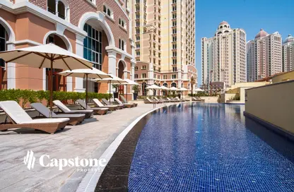 Apartment - 1 Bedroom - 2 Bathrooms for rent in Viva East - Viva Bahriyah - The Pearl Island - Doha