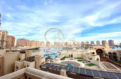 Apartment - 2 Bedrooms - 3 Bathrooms for rent in Tower 7 (Ferrari Tower) - Porto Arabia - The Pearl Island - Doha