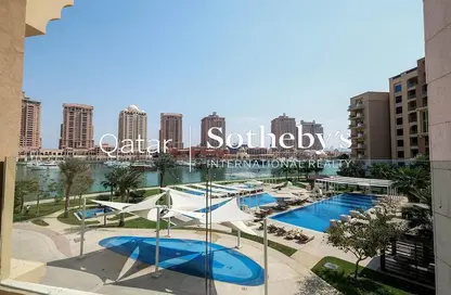 شقة - 2 غرف نوم - 4 حمامات للبيع في The St. Regis Marsa Arabia Island - Marsa Arabia - جزيرة اللؤلؤة - الدوحة