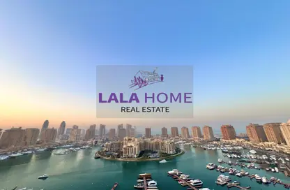 Apartment - 2 Bedrooms - 3 Bathrooms for sale in East Porto Drive - Porto Arabia - The Pearl Island - Doha