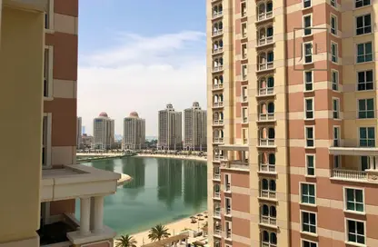 Apartment - 1 Bedroom - 2 Bathrooms for rent in Viva West - Viva Bahriyah - The Pearl Island - Doha