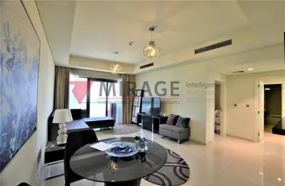 Apartment - 2 Bedrooms - 2 Bathrooms for rent in Burj DAMAC Waterfront - Waterfront Residential - The Waterfront - Lusail