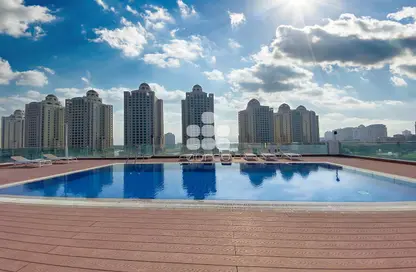 Apartment - 2 Bedrooms - 3 Bathrooms for rent in Giardino Village - The Pearl Island - Doha