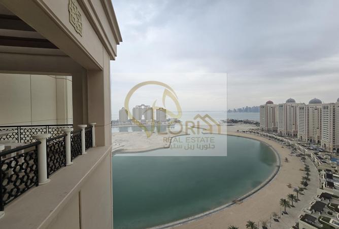 Penthouse - 7 Bedrooms - 7+ Bathrooms for rent in Viva Central - Viva Bahriyah - The Pearl Island - Doha