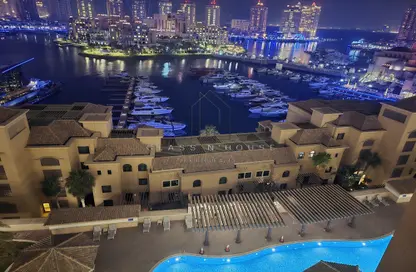 Apartment - 3 Bedrooms - 5 Bathrooms for sale in West Porto Drive - Porto Arabia - The Pearl Island - Doha