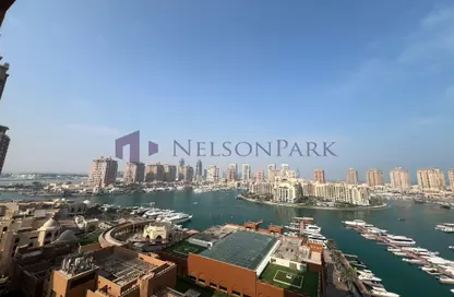 Apartment - 2 Bedrooms - 3 Bathrooms for sale in East Porto Drive - Porto Arabia - The Pearl Island - Doha