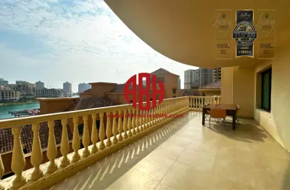 Apartment - 2 Bedrooms - 3 Bathrooms for rent in La Croisette - Porto Arabia - The Pearl Island - Doha