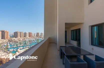 Apartment - 2 Bedrooms - 3 Bathrooms for rent in Marina Gate - Porto Arabia - The Pearl Island - Doha