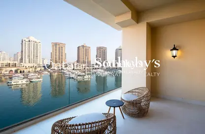 Apartment - 2 Bedrooms - 3 Bathrooms for sale in Porto Arabia - The Pearl Island - Doha