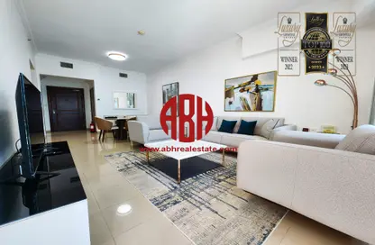 Apartment - 1 Bedroom - 2 Bathrooms for rent in Regency Tower - The Gate Towers - West Bay - Doha