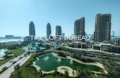 Apartment - 2 Bedrooms - 3 Bathrooms for rent in West Porto Drive - Porto Arabia - The Pearl Island - Doha