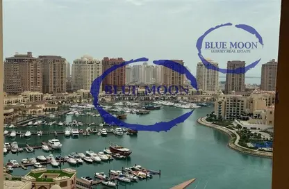 Apartment - 3 Bedrooms - 4 Bathrooms for sale in West Porto Drive - Porto Arabia - The Pearl Island - Doha