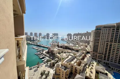 Apartment - 2 Bedrooms - 3 Bathrooms for sale in West Porto Drive - Porto Arabia - The Pearl Island - Doha