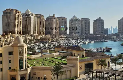 Apartment - 1 Bedroom - 2 Bathrooms for sale in Porto Arabia - The Pearl Island - Doha