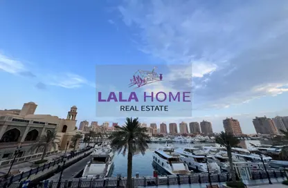 Apartment - 1 Bedroom - 2 Bathrooms for rent in East Porto Drive - Porto Arabia - The Pearl Island - Doha