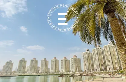 Apartment - 2 Bedrooms - 3 Bathrooms for rent in Tower 18 - Viva Bahriyah - The Pearl Island - Doha