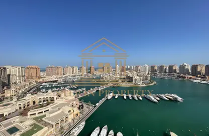 Apartment - 2 Bedrooms - 3 Bathrooms for rent in East Porto Drive - Porto Arabia - The Pearl Island - Doha