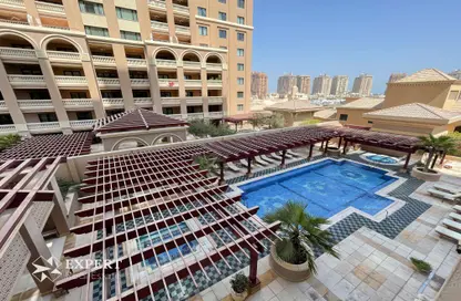 Apartment - 1 Bedroom - 2 Bathrooms for sale in East Porto Drive - Porto Arabia - The Pearl Island - Doha