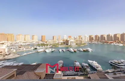 Apartment - 2 Bedrooms - 3 Bathrooms for rent in West Porto Drive - Porto Arabia - The Pearl Island - Doha