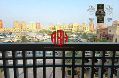 Townhouse - 1 Bedroom - 2 Bathrooms for rent in Porto Arabia Townhouses - Porto Arabia - The Pearl Island - Doha