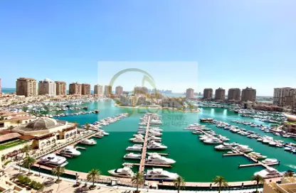 Apartment - 3 Bedrooms - 5 Bathrooms for sale in East Porto Drive - Porto Arabia - The Pearl Island - Doha