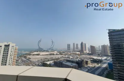 Apartment - 2 Bedrooms - 3 Bathrooms for rent in Lusail Residence - Marina District - Lusail