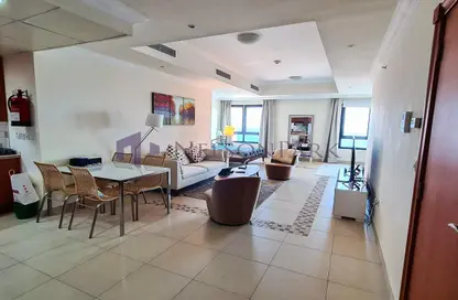 Apartment - Studio - 1 Bathroom for rent in Tower 29 - Porto Arabia - The Pearl Island - Doha