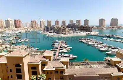 Apartment - 3 Bedrooms - 4 Bathrooms for sale in West Porto Drive - Porto Arabia - The Pearl Island - Doha