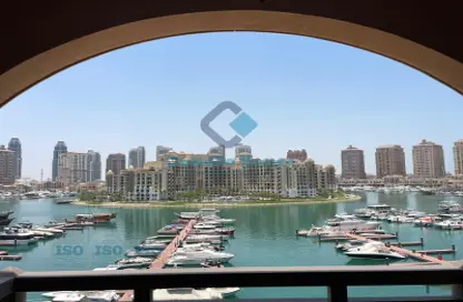 Apartment - 2 Bedrooms - 3 Bathrooms for rent in East Porto Drive - Porto Arabia - The Pearl Island - Doha