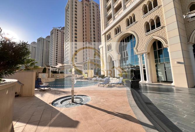 Townhouse - 1 Bedroom - 2 Bathrooms for rent in Viva West - Viva Bahriyah - The Pearl Island - Doha