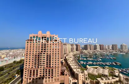 Apartment - 2 Bedrooms - 3 Bathrooms for rent in West Porto Drive - Porto Arabia - The Pearl Island - Doha