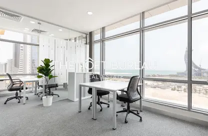 Office Space - Studio - 3 Bathrooms for rent in Marina Residences 195 - Marina District - Lusail