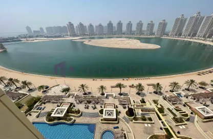 Apartment - 2 Bedrooms - 4 Bathrooms for sale in Viva West - Viva Bahriyah - The Pearl Island - Doha