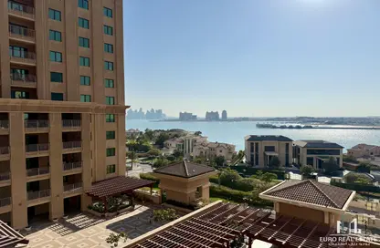 Apartment - 1 Bathroom for rent in East Porto Drive - Porto Arabia - The Pearl Island - Doha