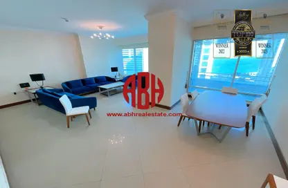 Apartment - 2 Bedrooms - 3 Bathrooms for rent in Samrya Tower West - Samrya Twin Towers - West Bay - Doha