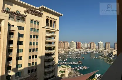 Apartment - 3 Bedrooms - 3 Bathrooms for sale in Tower 9 - Porto Arabia - The Pearl Island - Doha