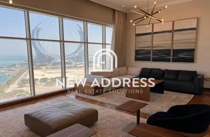 Penthouse - 4 Bedrooms - 4 Bathrooms for rent in Marina District - Lusail